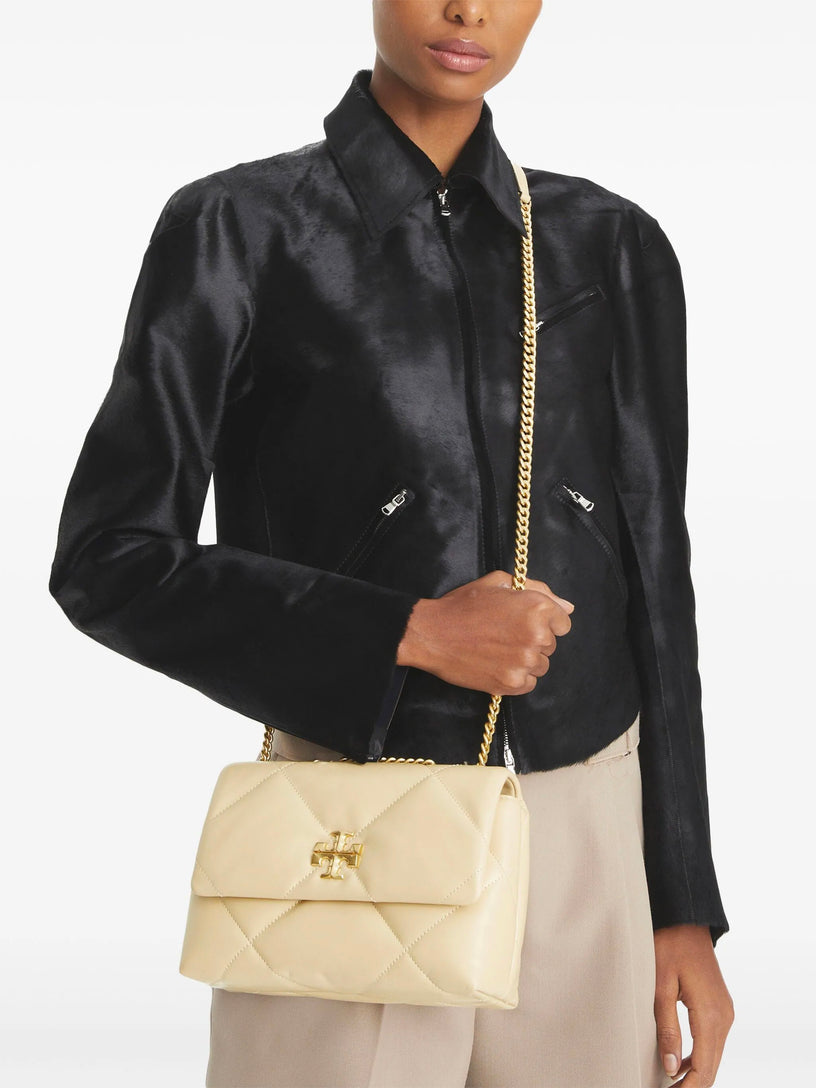 Small Kira diamond quilt convertible shoulder bag