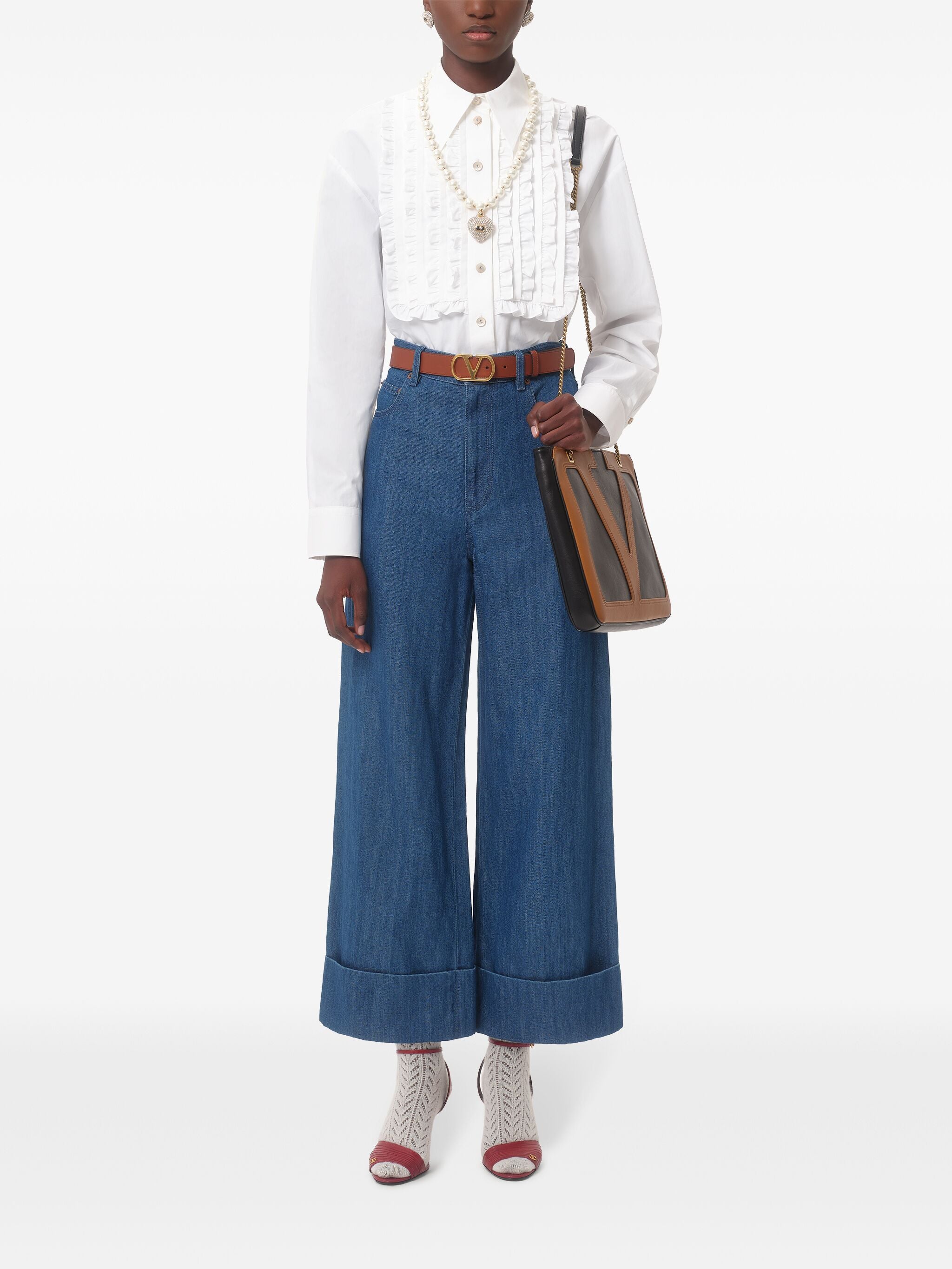 Cotton Popeline shirt Valentino Garavani Bianco | Grifo210