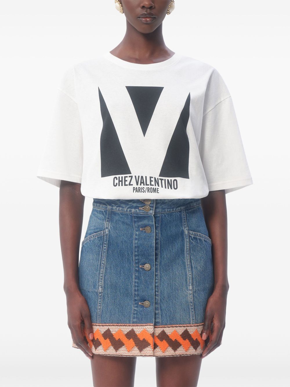 Chez Valentino T-shirt Valentino Garavani Bianco | Grifo210