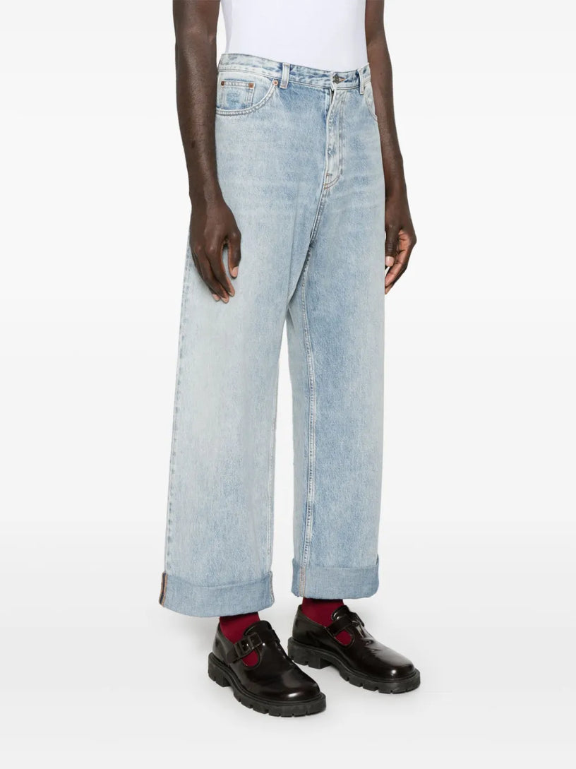 Wide leg jeans