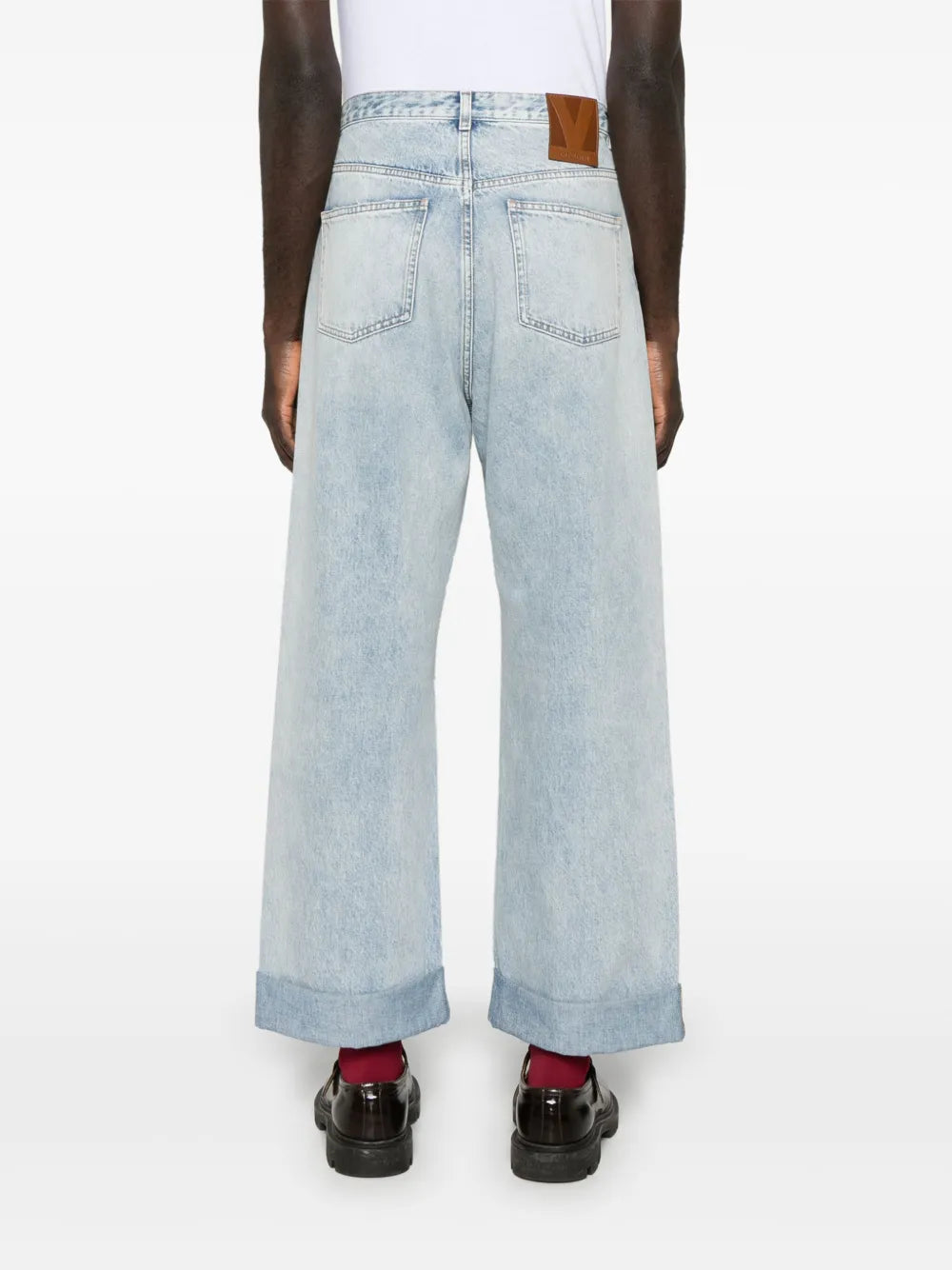 Wide leg jeans