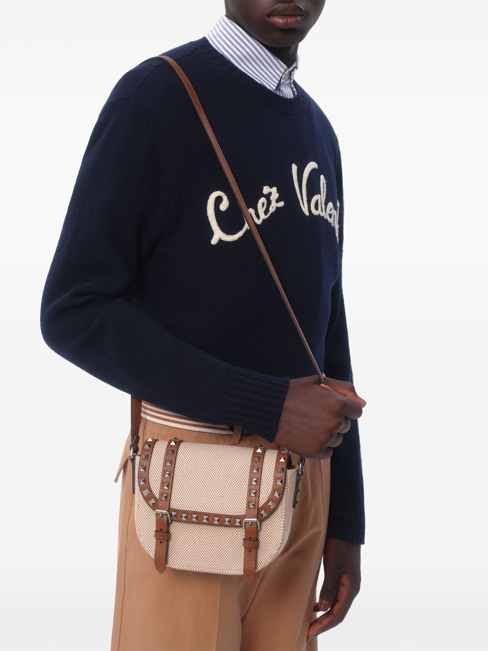 Chez Valentino sweater Valentino Garavani Blu | Grifo210 Chez Valentino sweater Valentino Garavani Blu | Grifo210