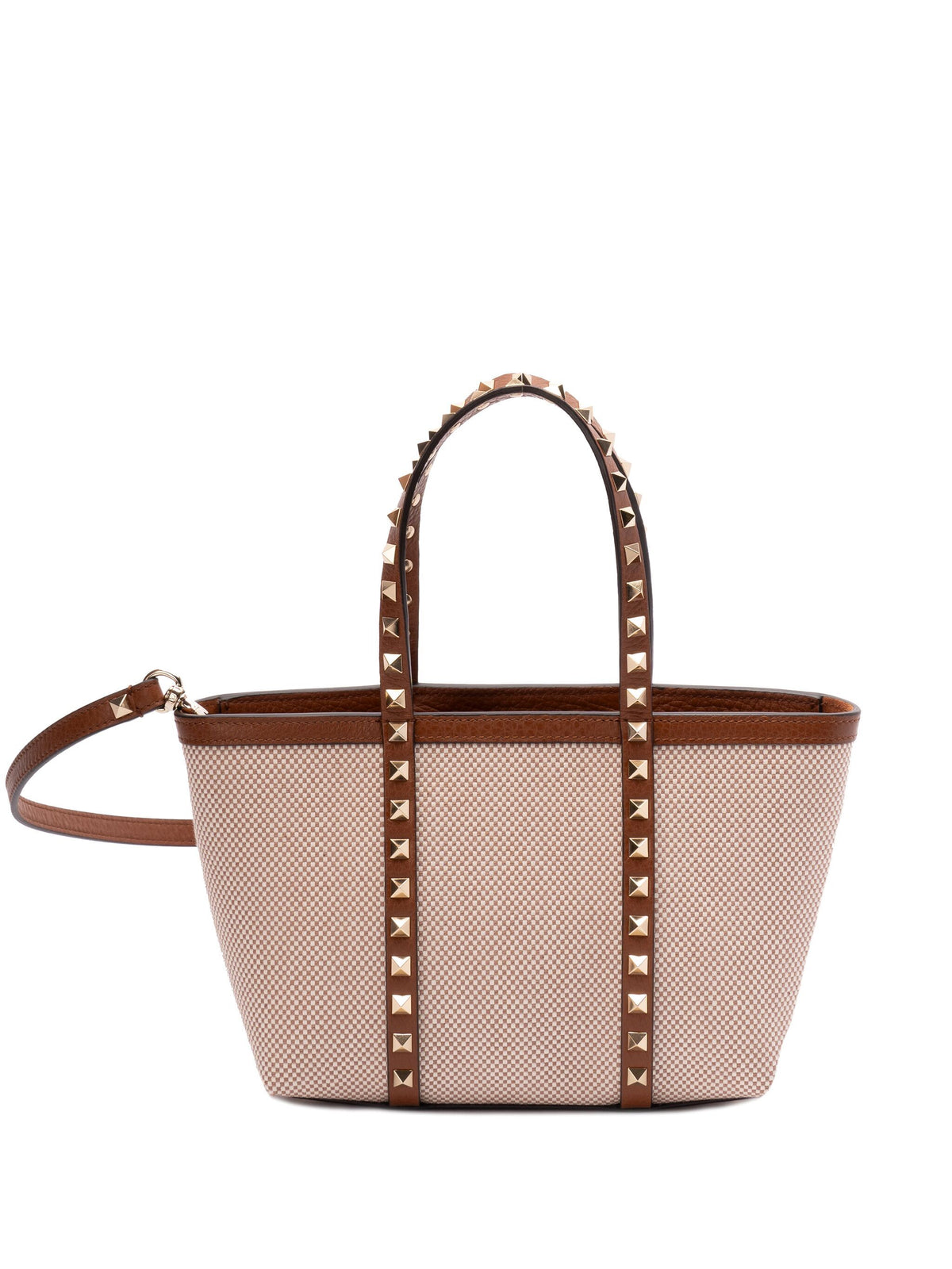 Rockstud small shopping bag