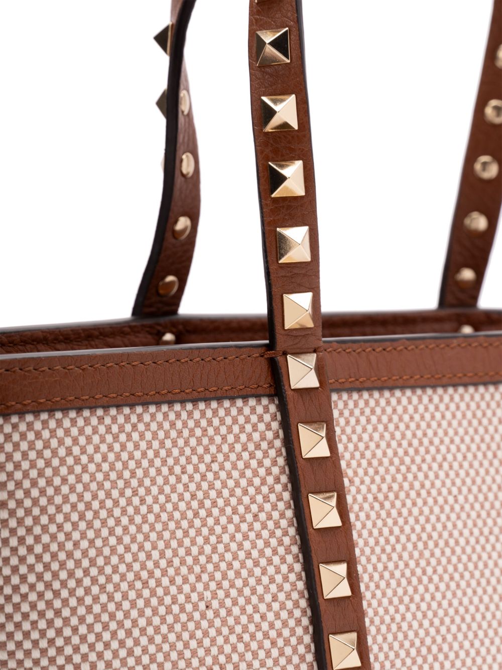 Rockstud small shopping bag