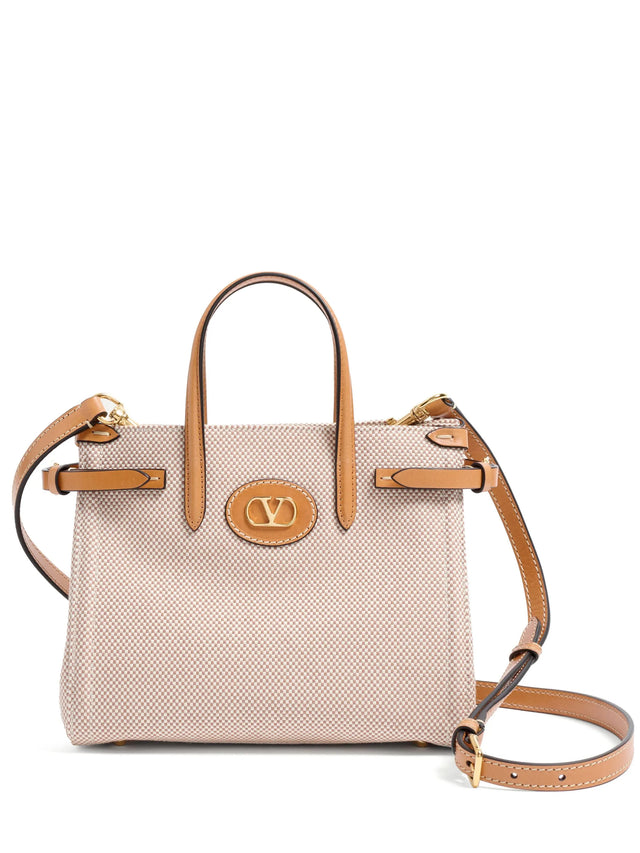 Antibes small canvas shopping bag