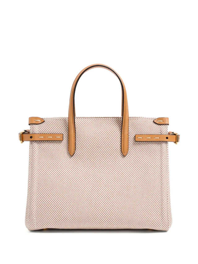 Antibes small canvas shopping bag