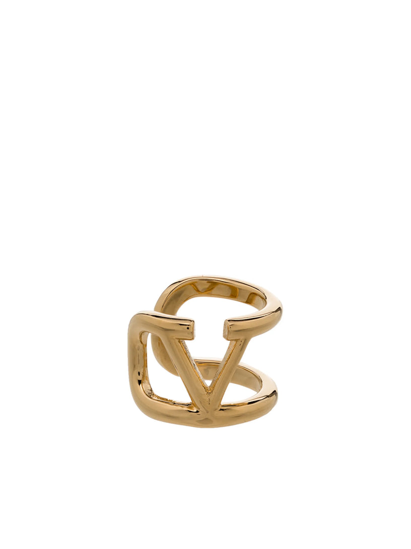 Mono Earcuff Vlogo signature in metal
