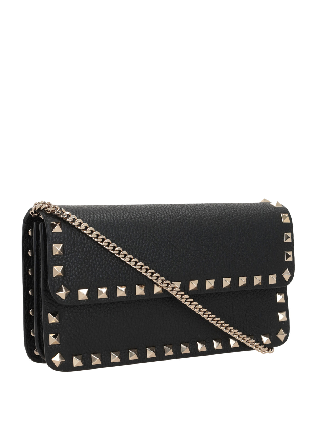 Rockstud chain pouch