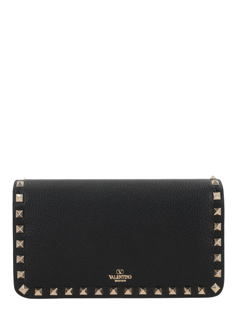 Rockstud chain pouch