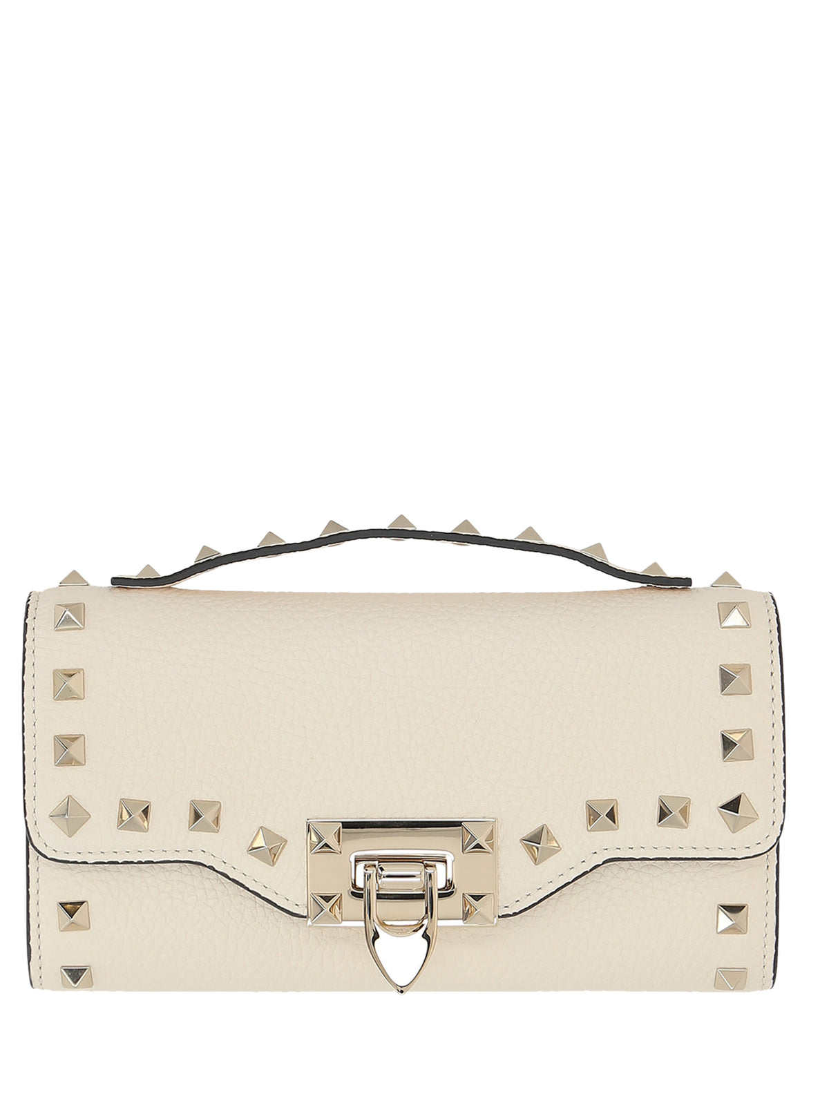 Rockstud wallet with chain strap