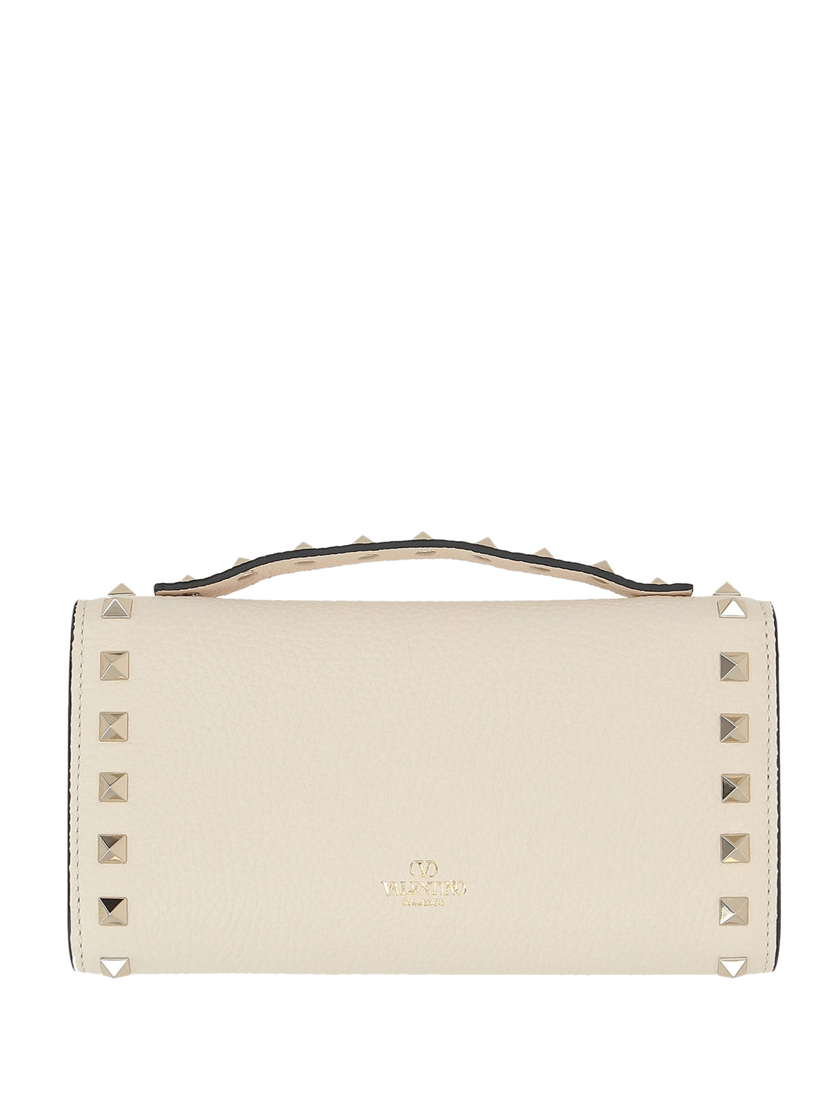 Rockstud wallet with chain strap