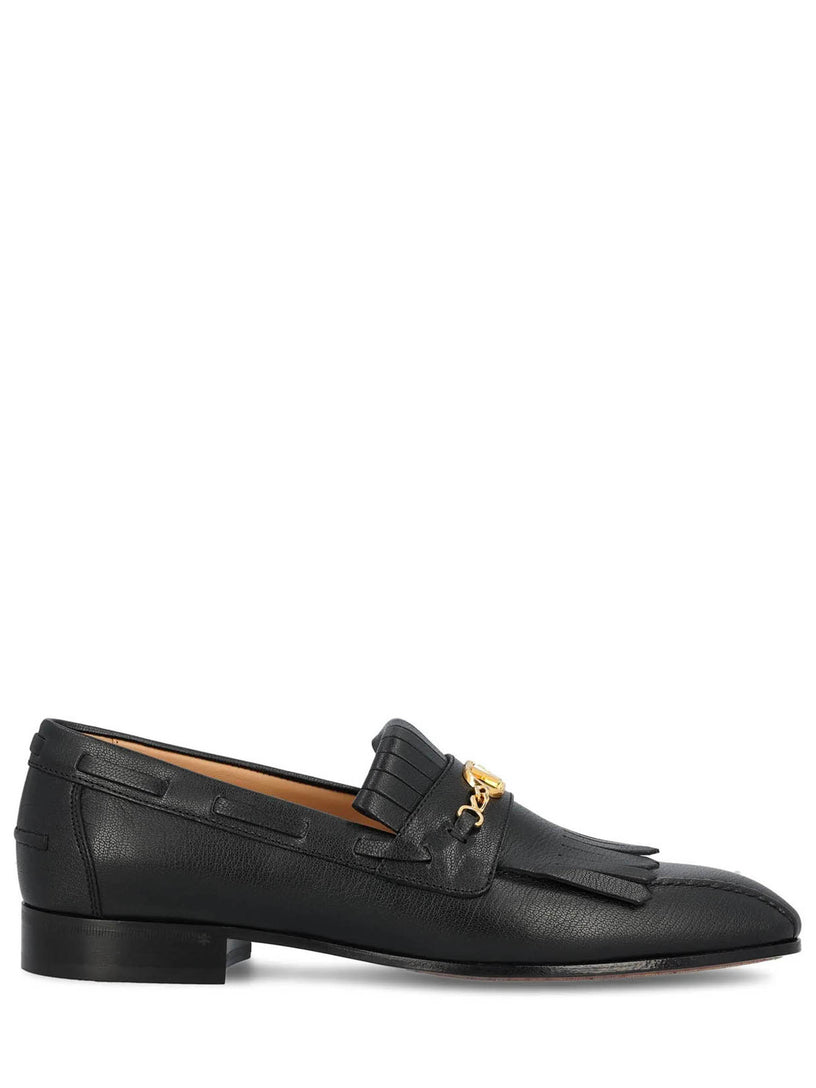 VLogo Signature kidskin loafer