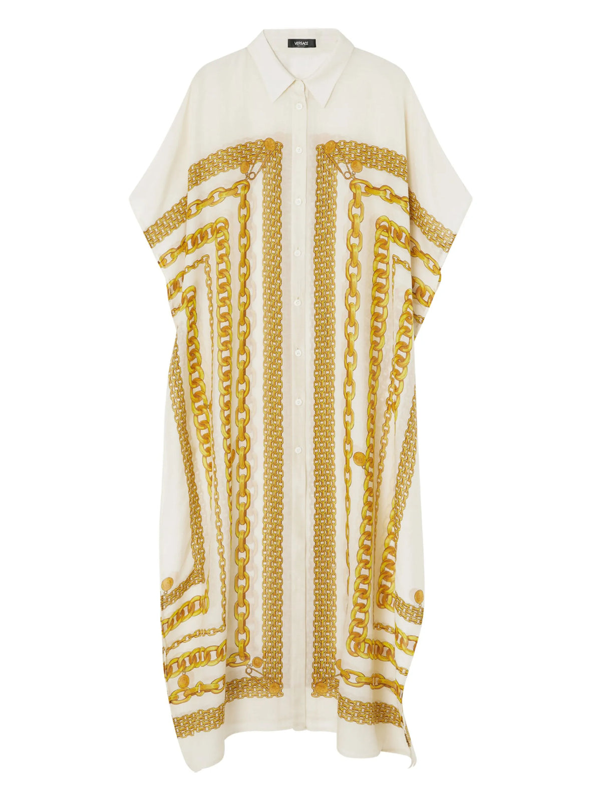 Versace Treasure cover-up shirt dress