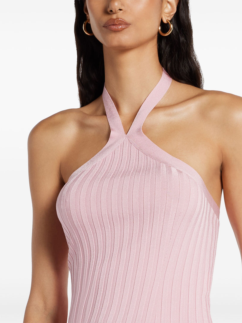 Ribbed knit dress