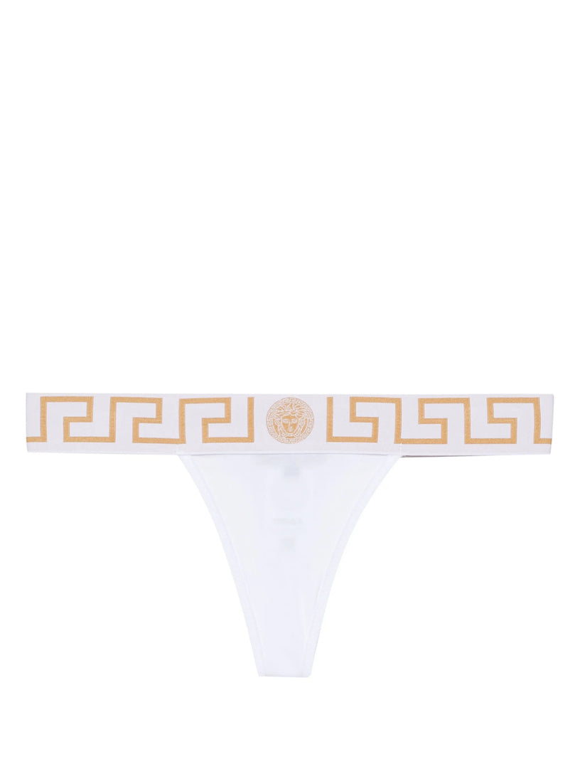 Greca Border Thong