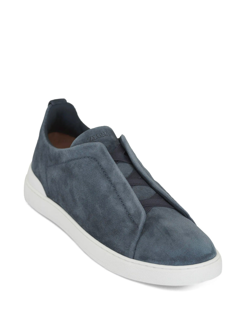 Suede Triple Stitch Sneakers