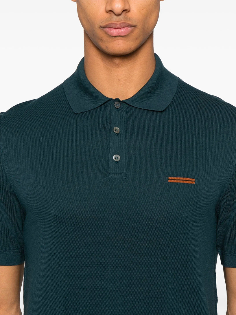 Cotton polo shirt