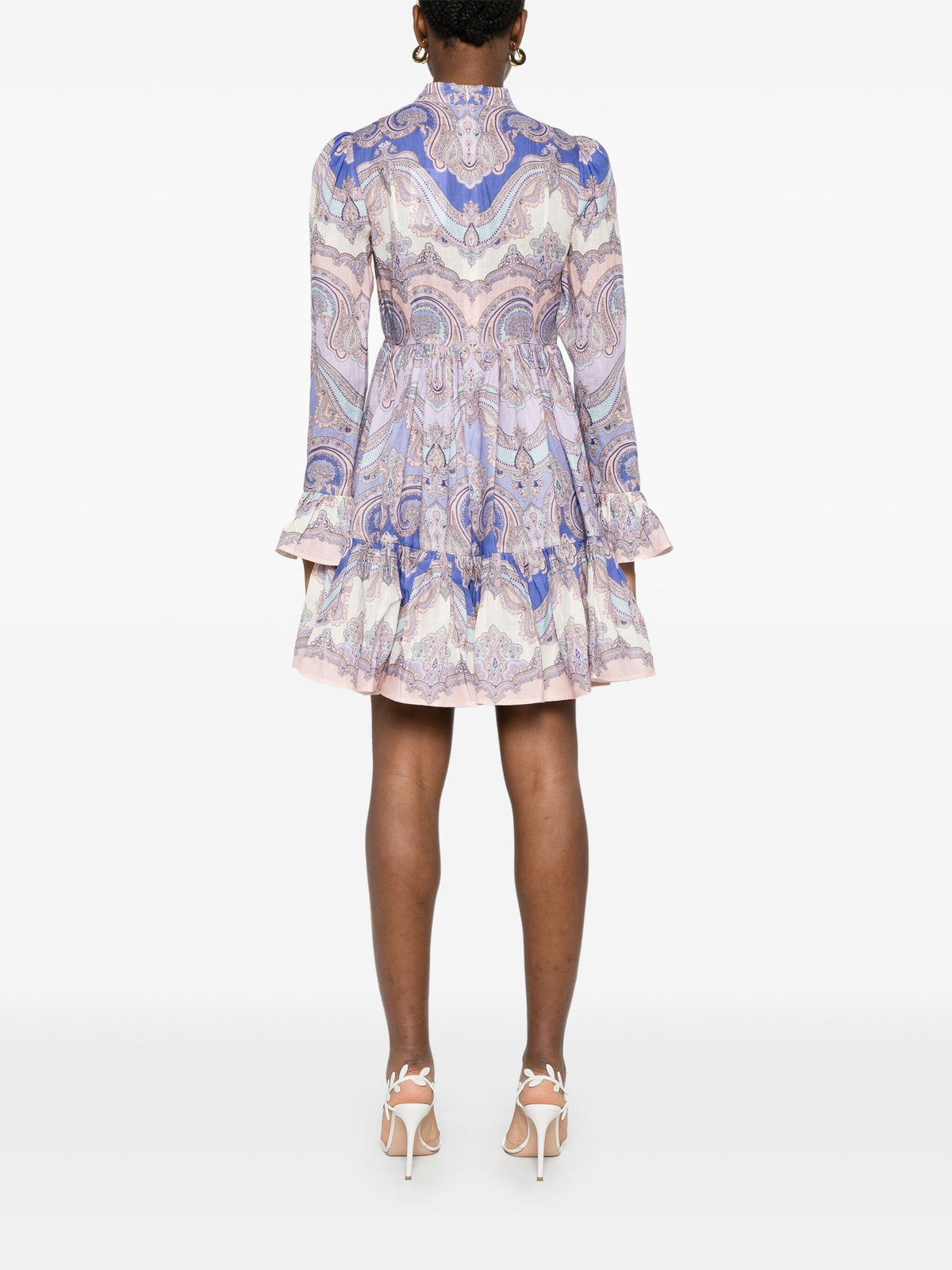 Maxine long-sleeved minidress