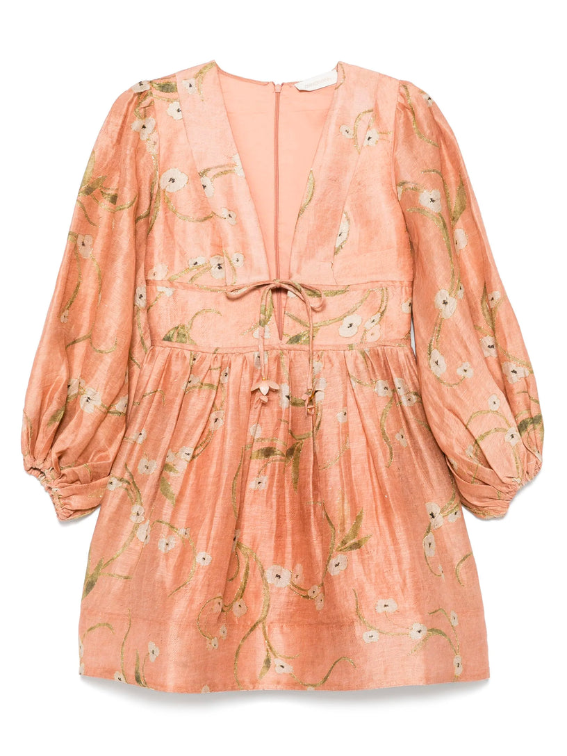 Illuminate Drawn Mini Dress