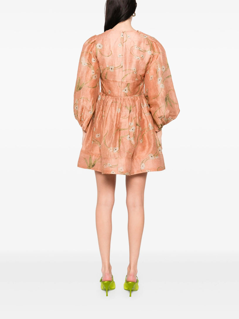 Illuminate Drawn Mini Dress
