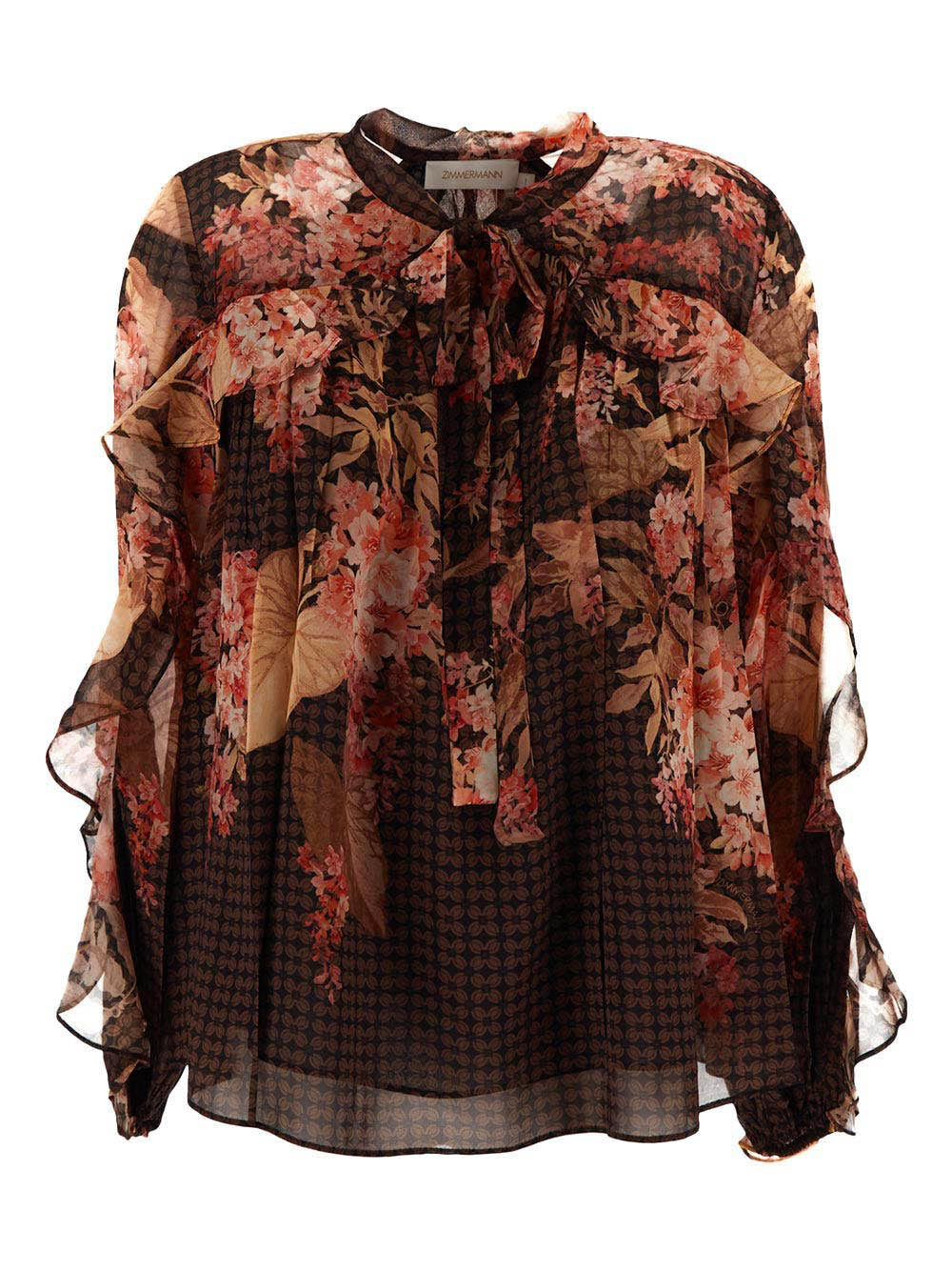 Illuminate Ruffle Blouse