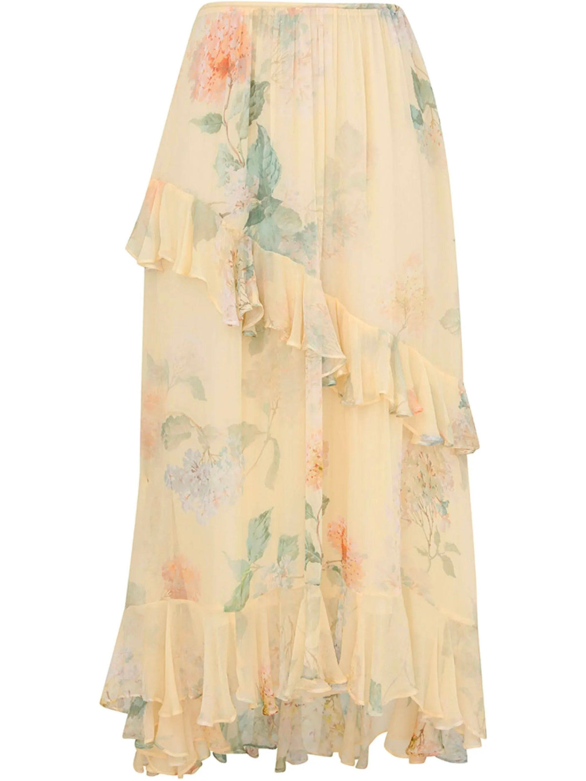 Illuminate Asymmetric Skirt