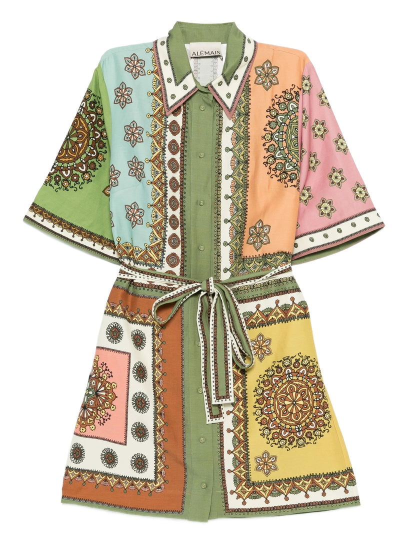 Contina mini dress ALEMAIS Multicolor Contina mini dress ALEMAIS Multicolor