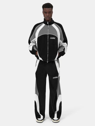 Oversized Panel Track Jacket