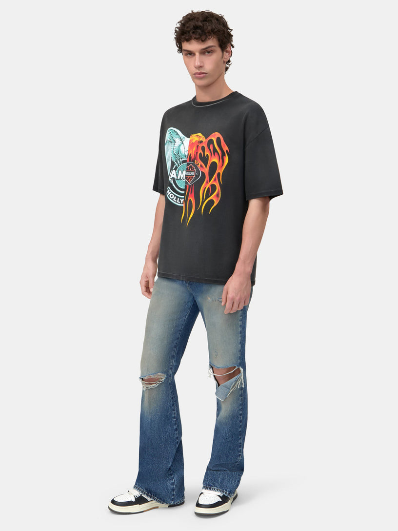 Spliced logo t-shirt