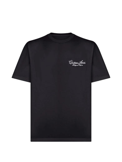 Chateau script tee