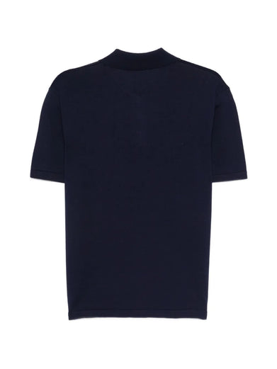 Knitted polo shirt