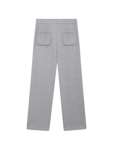 Cotton joggers with matching logo