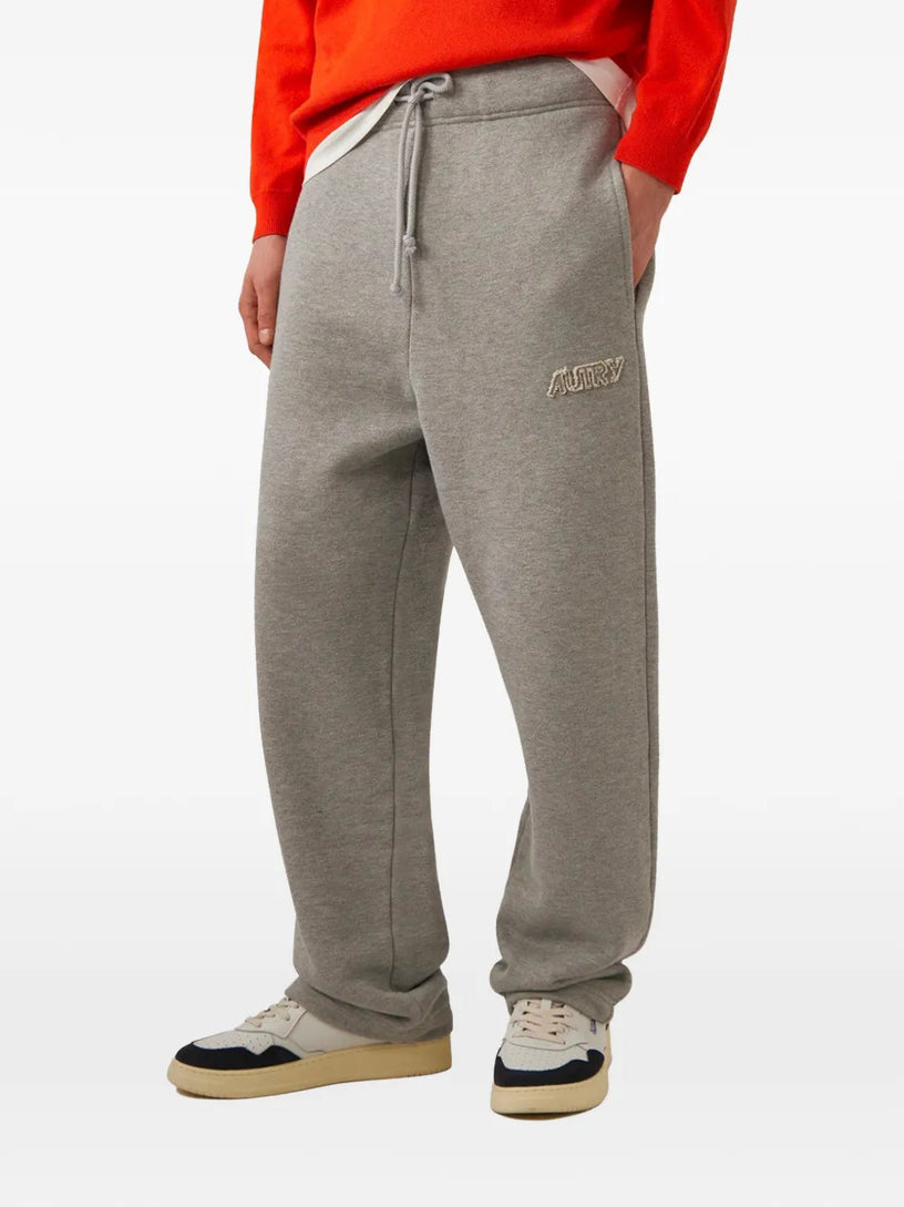 Cotton joggers with matching logo