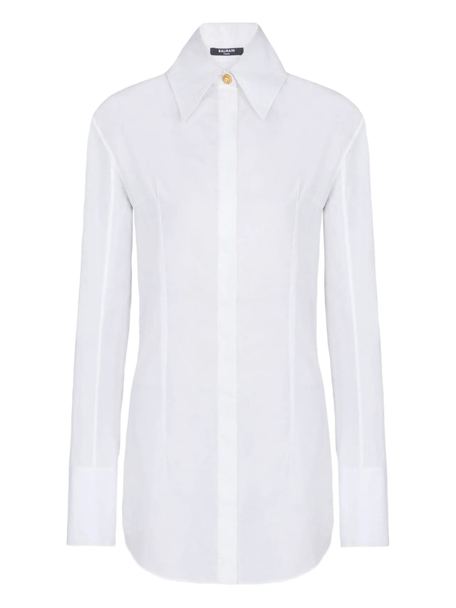 Cotton poplin shirt
