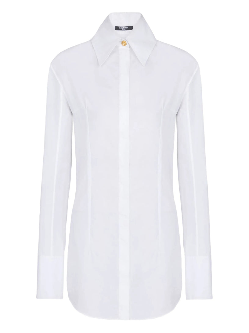Cotton poplin shirt