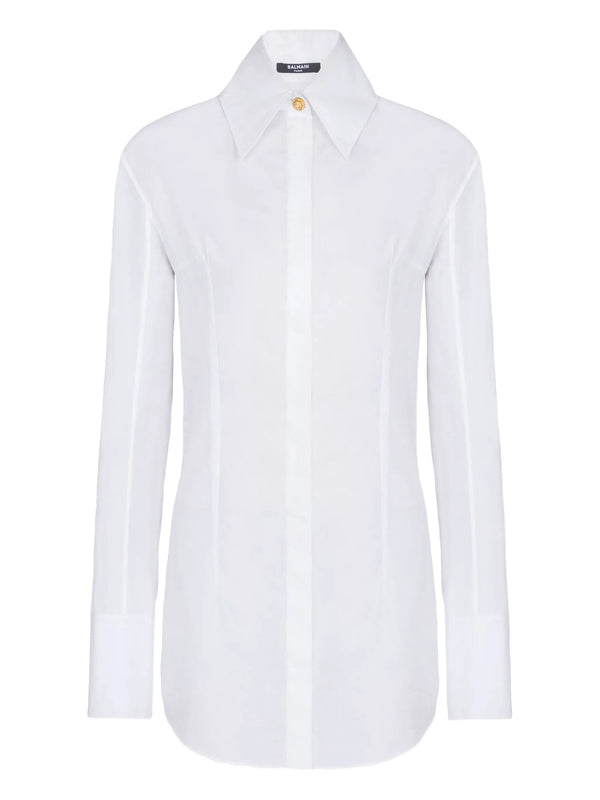 Cotton poplin shirt