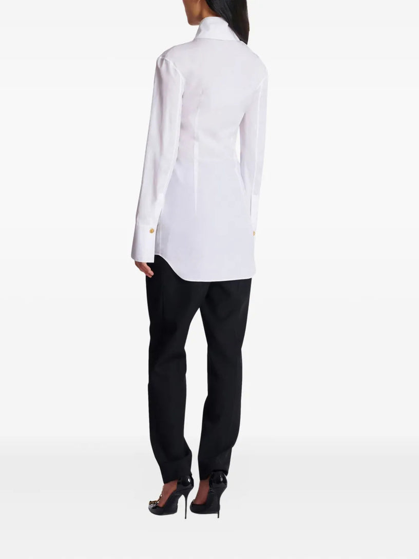 Cotton poplin shirt