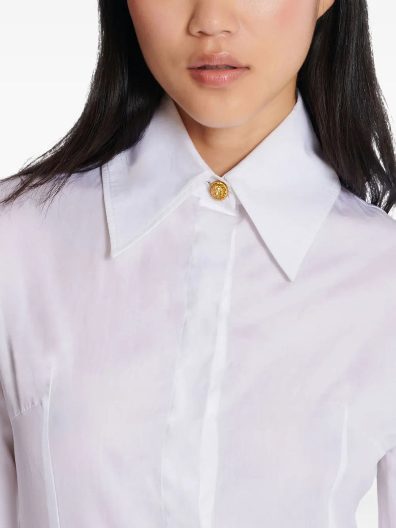 Cotton poplin shirt
