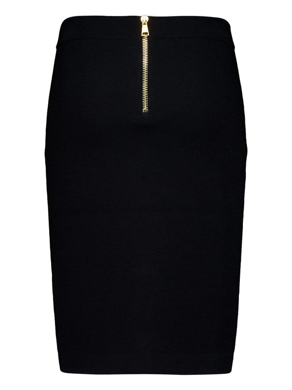 Mini-knit skirt