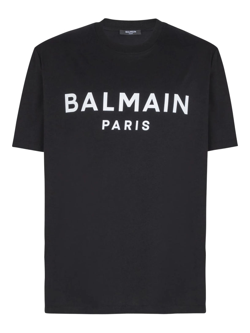 T-shirt with Balmain Paris print