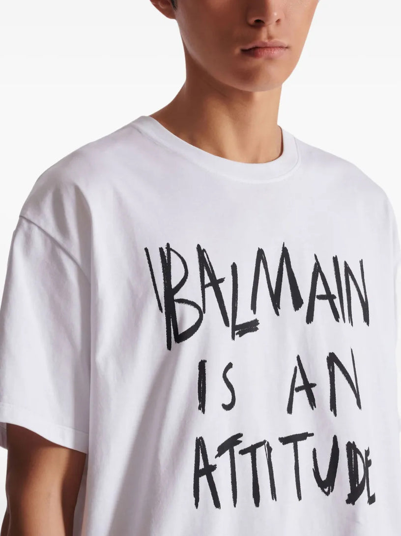<H1 class=product-name style='BOX-SIZING: border-box; MAX-WIDTH: none; FONT-FAMILY: "Balmain Sans"; FONT-WEIGHT: 500; COLOR: rgb(0,0,0); MARGIN: 0px; LINE-HEIGHT: 1.2'>Printed T-shirt 
</H1>

<BR class=Apple-interchange-newline>