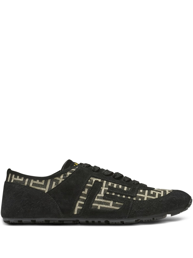 Racer 45 monogram jacquard trainers