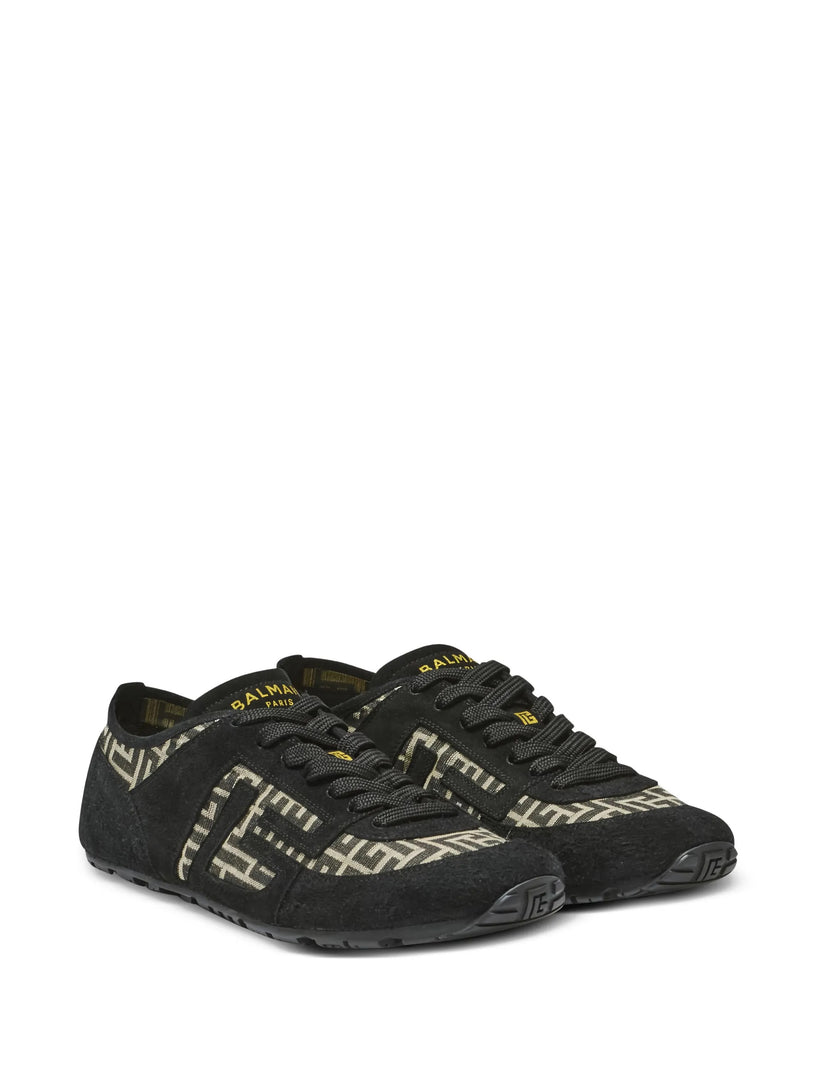 Racer 45 monogram jacquard trainers