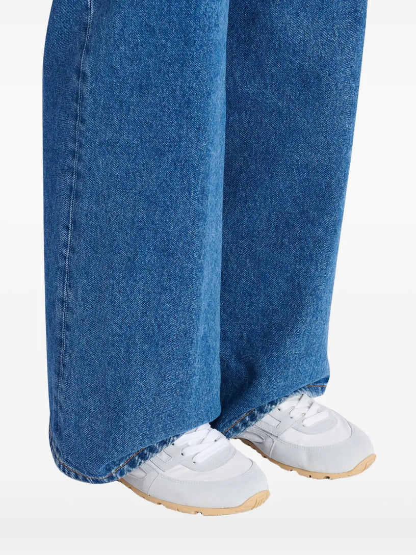 Racer 45 trainers in lambskin and suede