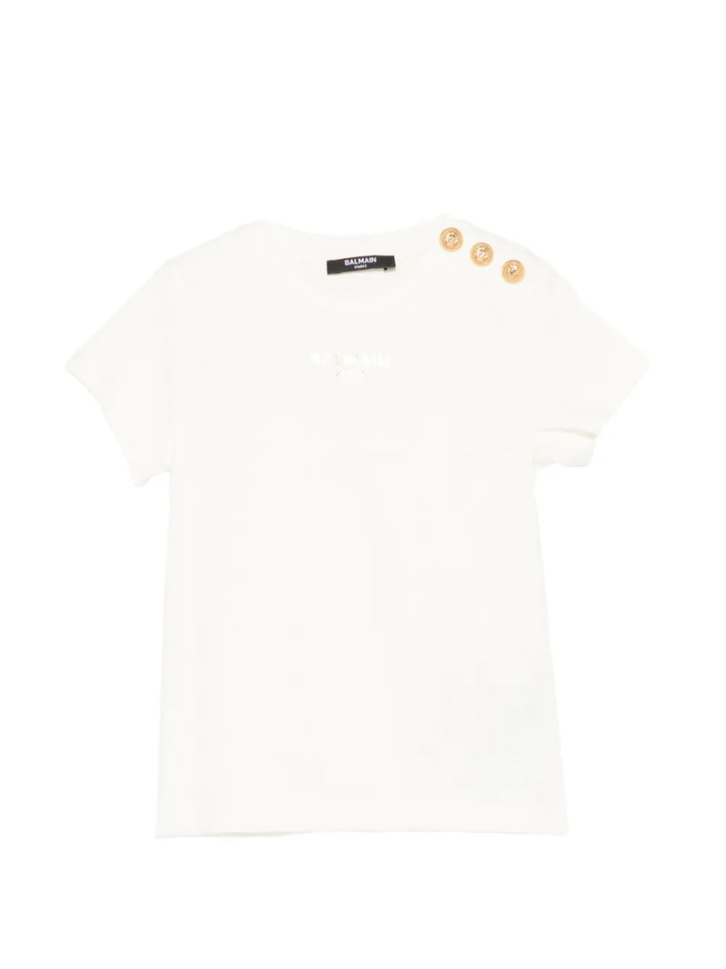 T-shirt with buttons