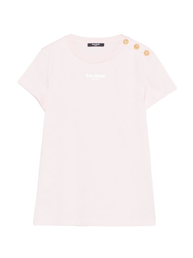 T-shirt with buttons