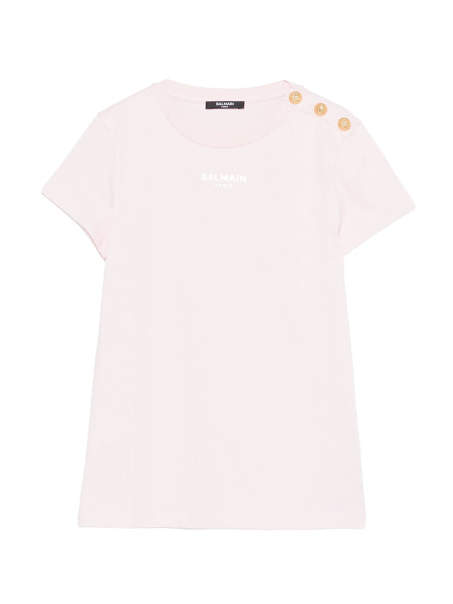 T-shirt with buttons