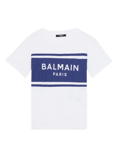 T-shirt with Balmain Paris print