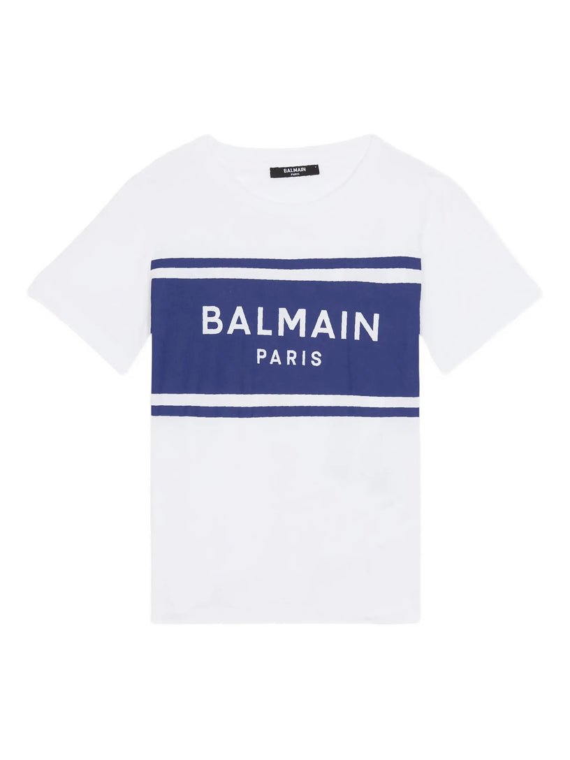 T-shirt with Balmain Paris print