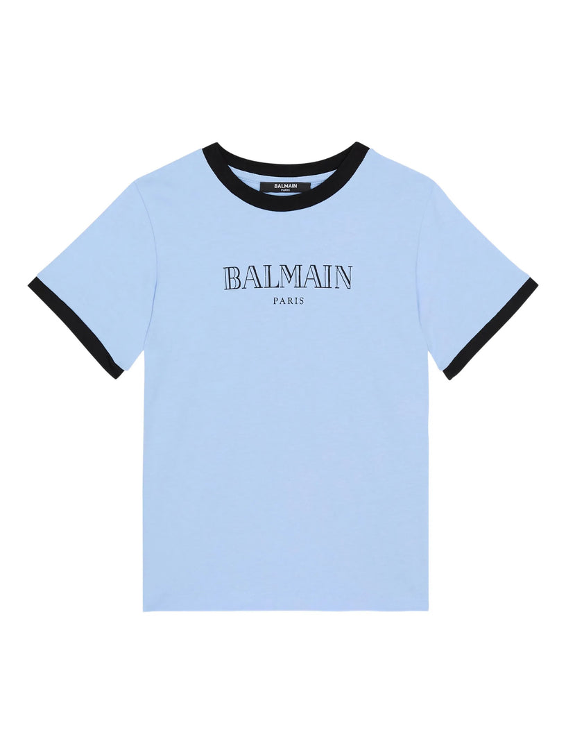 T-shirt with Balmain Paris print